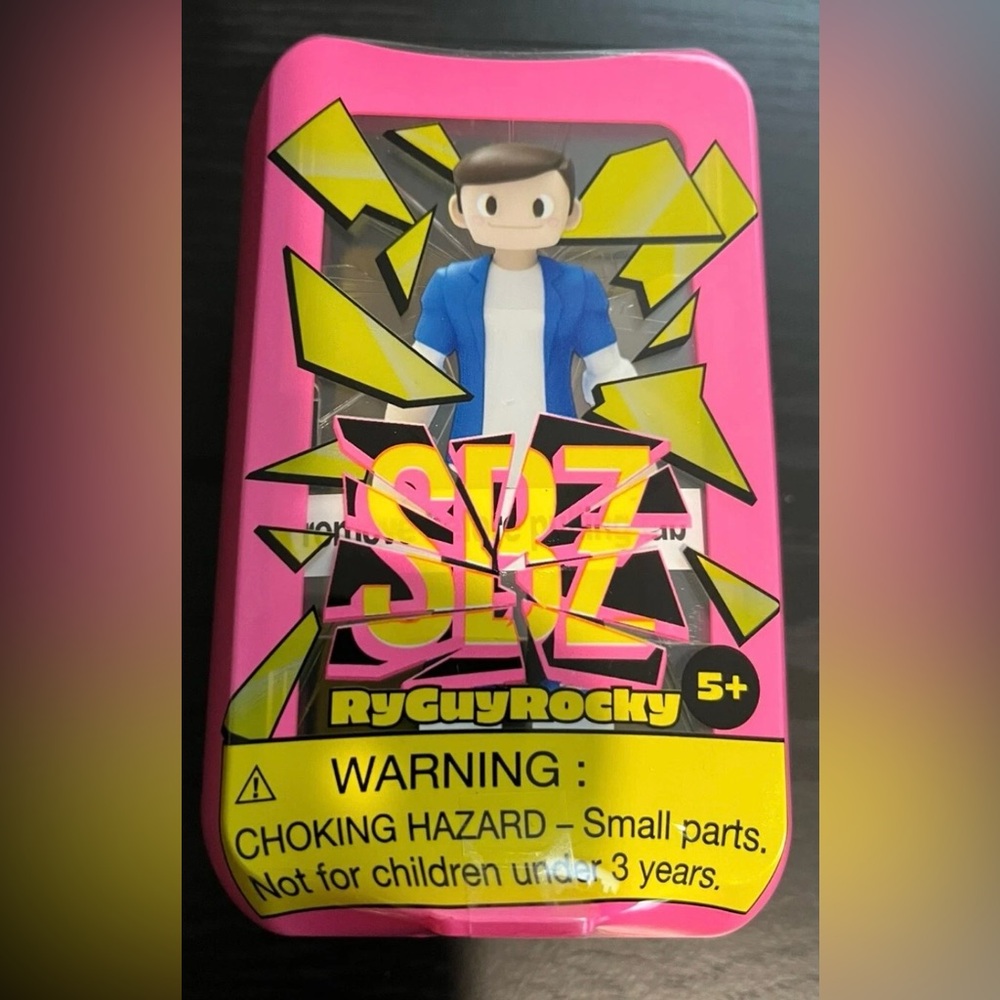 Screen Breakz RyGuyRocky Collectible Figure New in Package Ry Guy Rocky